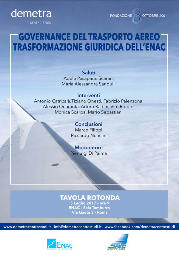 Demetra - tavola Rotonda 5 luglio 2017