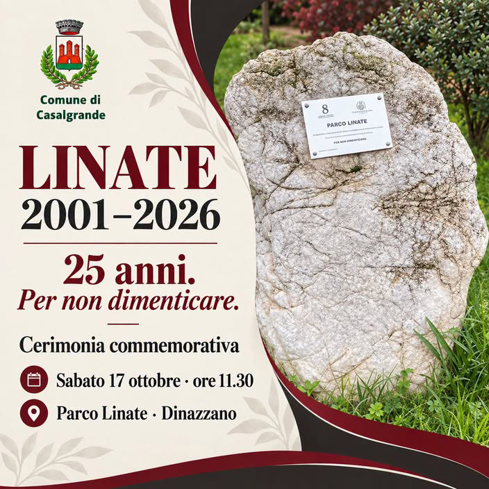 Commemorazione Casalgrande 2026 - Strage Linate