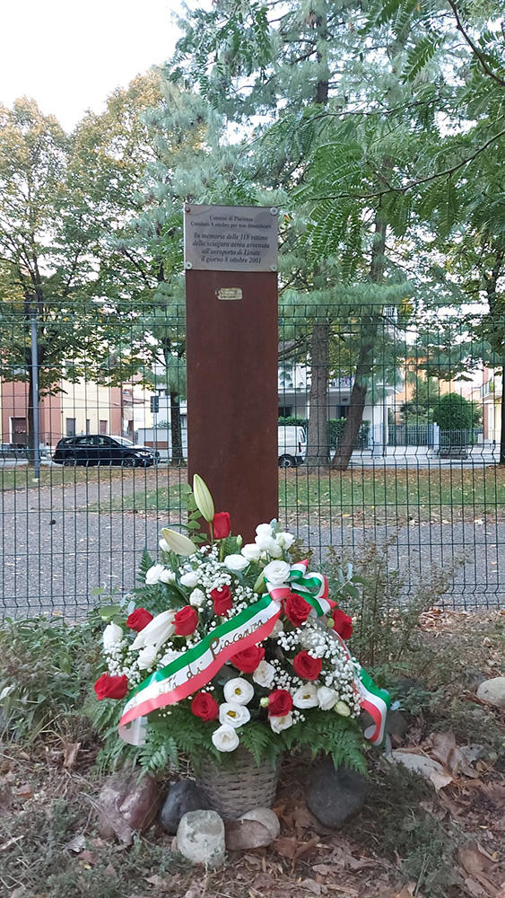 Commemorazione Castelvetro 2026 - Strage di Linate